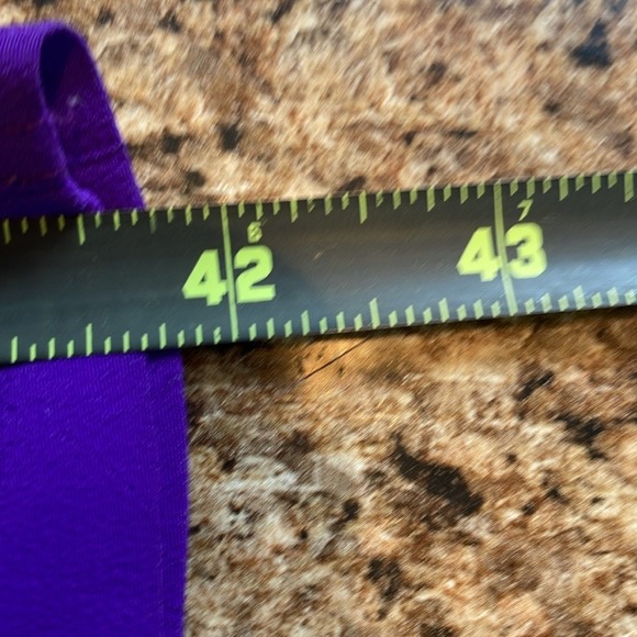 Purple Elastic‎ Waist Pants Casual Comfortable Lounge Everyday Trousers - Picture 10 of 12